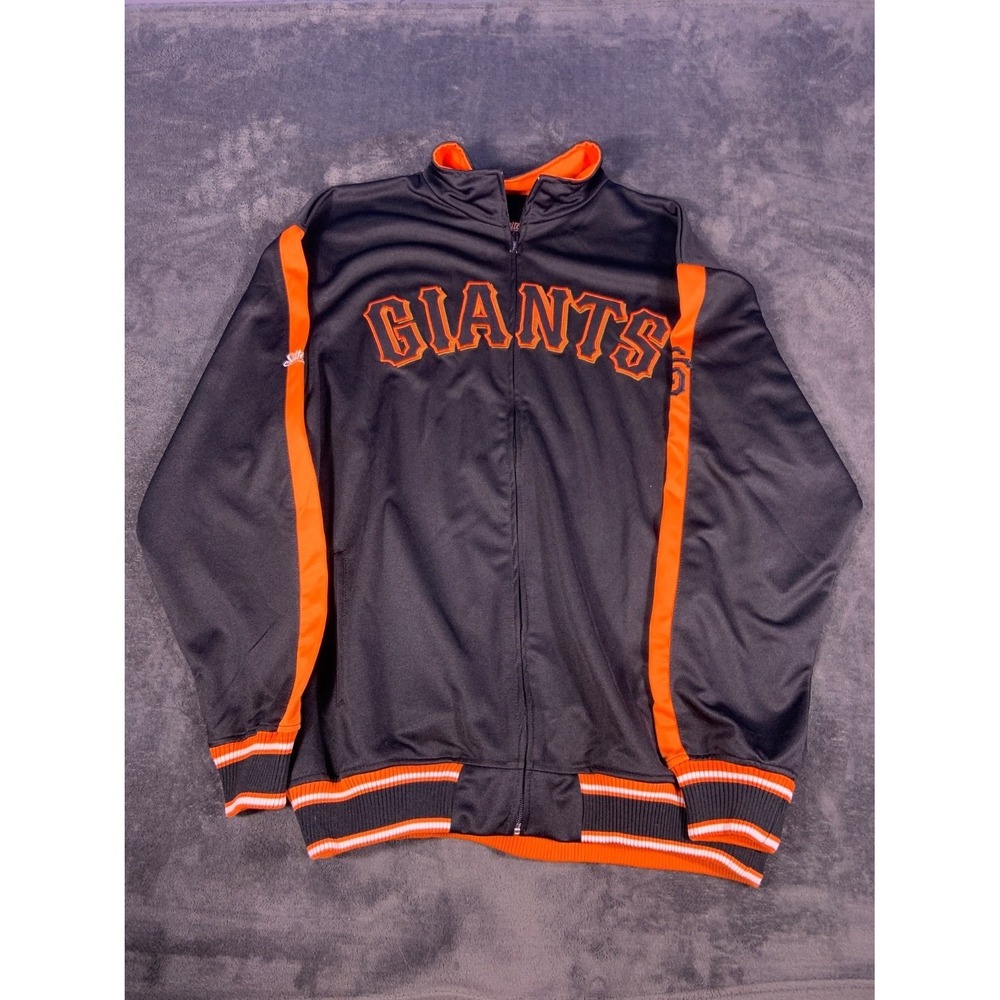 Stitches San Francisco Giants Men's Jacket L Black Polyester
